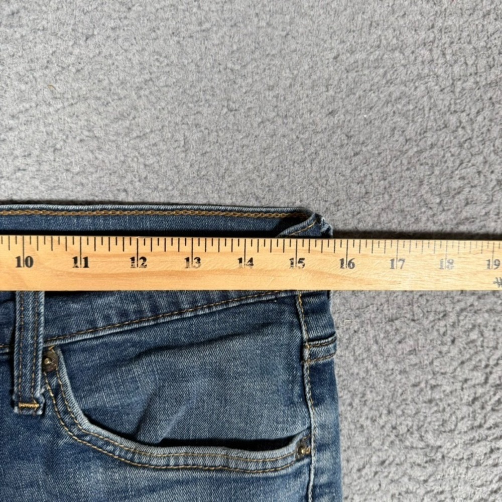 Levis Jeans Mens 30x28 Blue S51 Straight Fit Denim Casual Preppy Workwear Logo - Picture 5 of 12